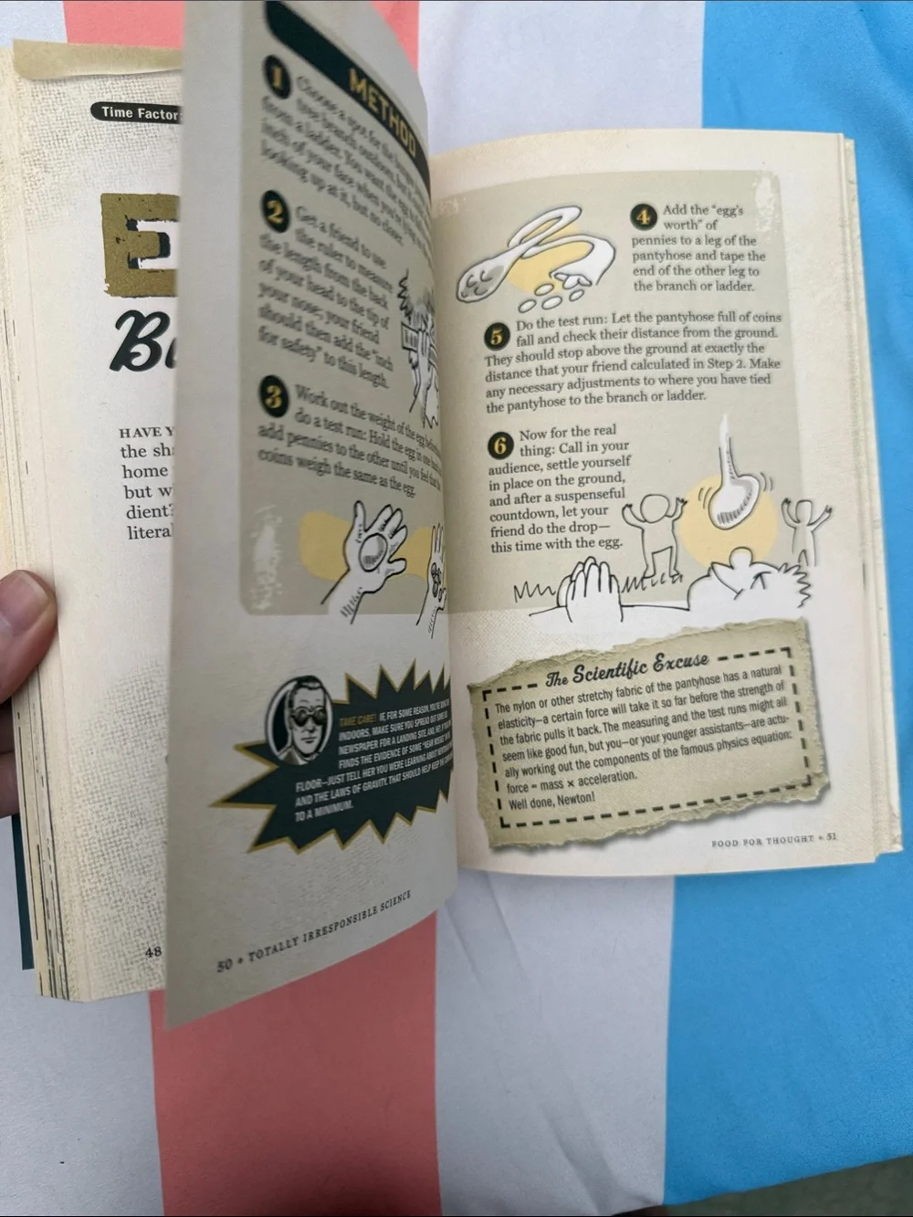 Totally irresponsible science-experiment book